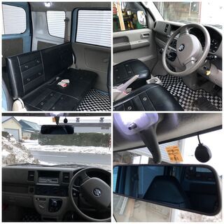 ご成約です★車検長い★4インチリフトアップ 車検R4年1月 DA64V 4WD 5MT 全塗装 エブリィ マッドタイヤ オフロード 4インチアップの画像