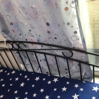 【ニトリ】アンティークデザイン　シングルベッドの画像