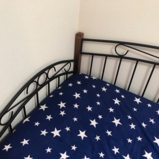 【ニトリ】アンティークデザイン　シングルベッドの画像