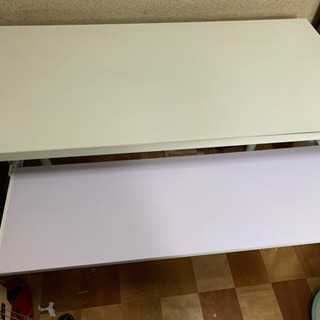 ニトリ　デスク　改造の画像