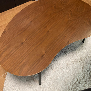 ローテーブル　お洒落　ブラウン