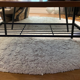 ローテーブル　お洒落　ブラウンの画像