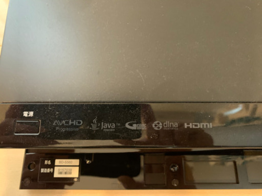 美品✨ブルーレイレコーダー BD-S560