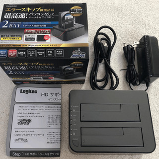 [売約済み]Logitec エラーｽｷｯﾌﾟ機能搭載 ﾃﾞｭﾌﾟ...