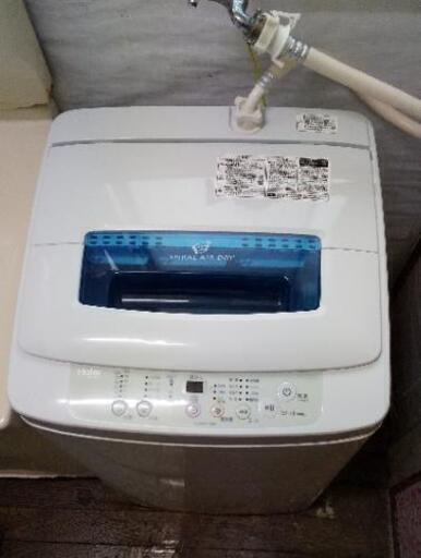 「取引完了」《再値下げ》全自動洗濯機  Haier4.2㎏  風乾燥・槽洗浄など