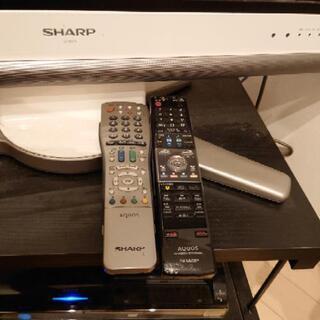 シャープ32型液晶テレビの画像