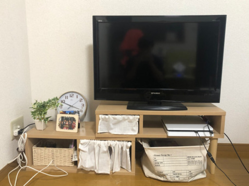 テレビ台　テレビボード伸縮タイプ