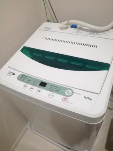 【キャンセルのため再出品】ヤマダ洗濯機4.5㎏
