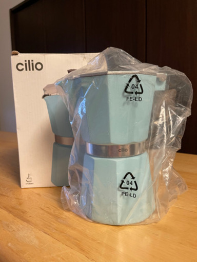 【未使用美品】cilioのエスプレッソメーカー