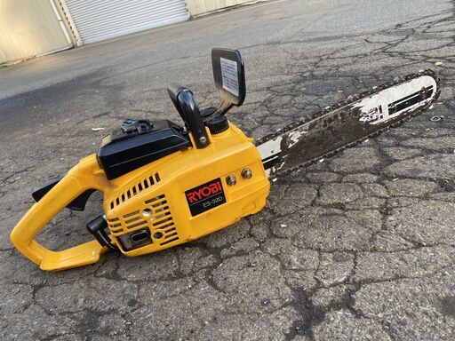 整備済　リョービ　RYOBI　31.7cc エンジンチェーンソー　ES-32D バーサイズ 295mm 現物確認 引取OK 初期不良対応します