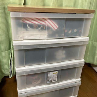 ウッドトップチェスト