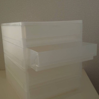 無印良品　プロポリピレン　引き出し　4段