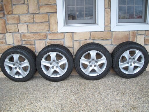 超バリ山!! 225/55R17 ヨコハマ アイスガード iG50 PLUS 4本セット!! ホンダ KB1 レジェンド純正ホイール 17×8J+55　PCD120 × 5穴美品