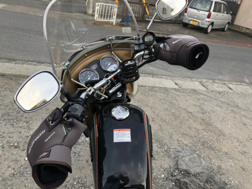 GN125 5400キロ　自賠責付き　リアボックス