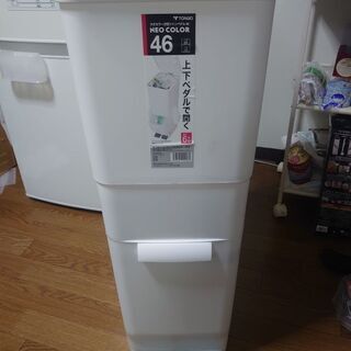 2段式ゴミ箱46L 手渡し可能 値下げしました