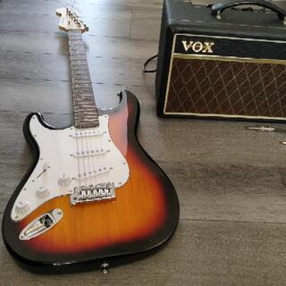 エレキギター左利き用 SELDER ゼルダー VOXアンプ付き