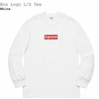? Supreme Box Logo L/S Tee ⚪️