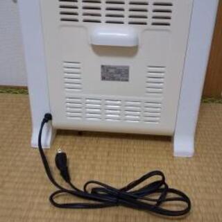 電気ストーブ*美品*簡単操作*中古*白*YUASAの画像