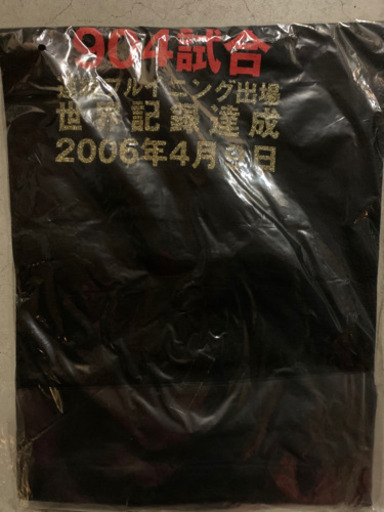 激レア　鉄人金本知憲選手Tシャツ