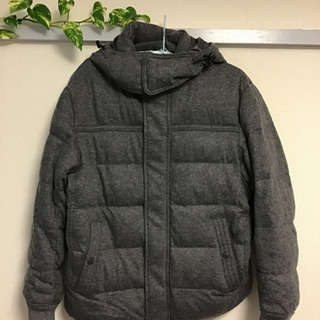 【お譲り先確定】ウールブレンドダウンジャケット　UNIQLO　M...