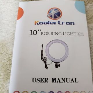 高輝度LEDリングライトの画像