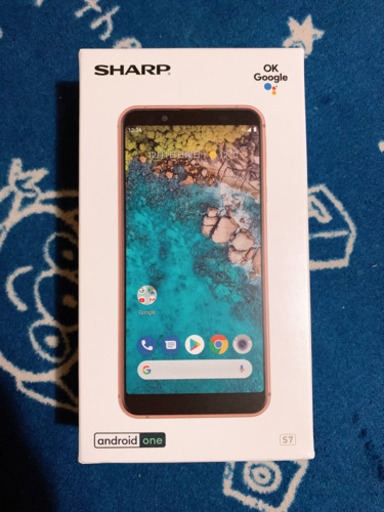 新品未使用 Android One S7 SIMロック解除済 ライトカッパー