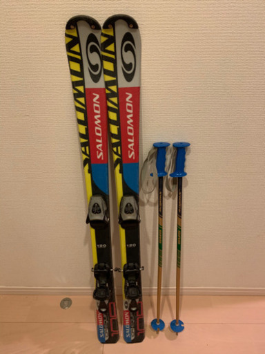 SALOMON サロモン　スキー板　120 子ども用　キッズ