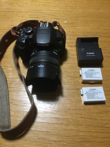 Eos kiss x6i と　シグマ　30mm f1.4単焦点レンズセット