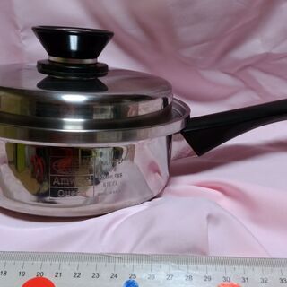 無料【条件付】ステンレス多層鍋 AMWAY QUEEN 小ソースパン 中フライパン 大ソースパン　<転売可能>の画像