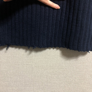オフタートルニットワンピースの画像
