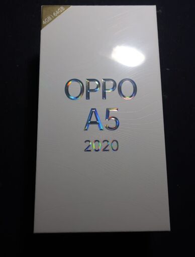 【新品・未開封】SIMフリー OPPO A5 2020 ブルー