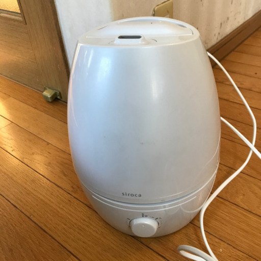 シロカ 5L加湿器 SD-C111 [大容量5L/給水タンク分離/超音波式加湿]
