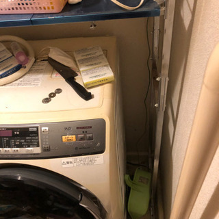 洗濯機上　収納棚