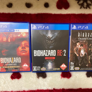 美品 PS4 バイオ7ゴールドエディション&バイオre2 &バイ...