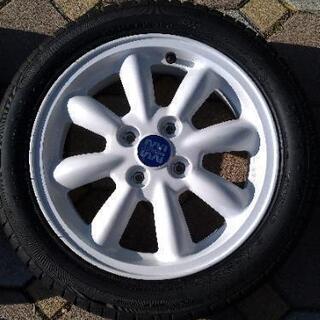 ミニライト ホイール ホワイト 希少？ 希少☆ミニライトホイール、15インチ(ホワイト)