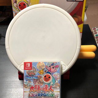 美品✨Nintendo Switch 太鼓の達人 ソフトと太鼓バチ