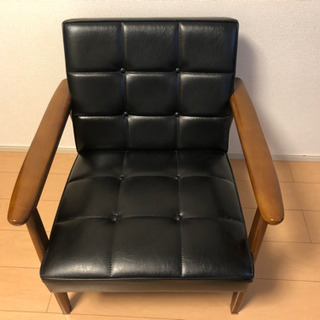 カリモク60 Kチェア　1シーター　スタンダードブラック　交渉可...