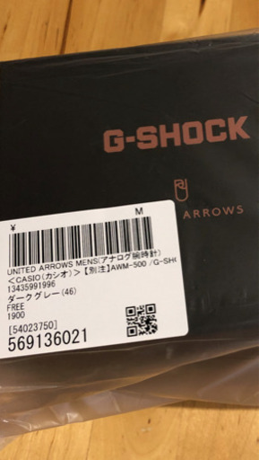 新品未開封　G-SHOCK AWM-500UA ユナイテッドアローズ
