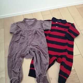 RALPH LAUREN・Bebeカバーオール　80サイズ