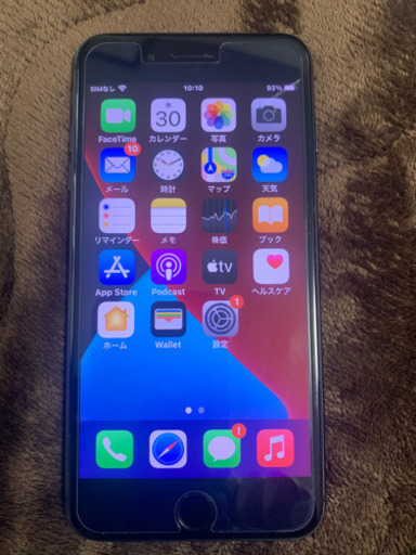 iPhone8plus simフリー 64ギガ 黒 バッテリー81％