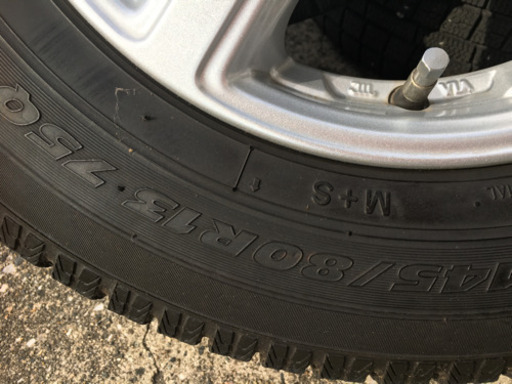軽自動車スタッドレス　美品！