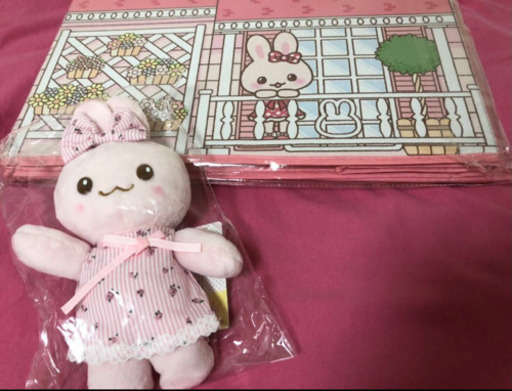 新品未使用　未開封　マザーガーデン うさもも　スターターセット　スツール　収納ボックス　BOX 収納ハウス スツールハウス　おままごと