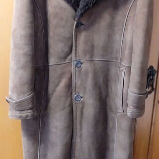 スペイン製ムートンコート　サイズL