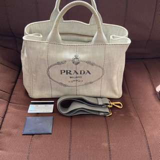 PRADA カナパ ビアンコ 美品