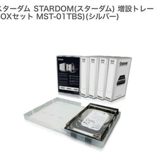 STARDOM HDD ケース1台&トレイ6個の画像