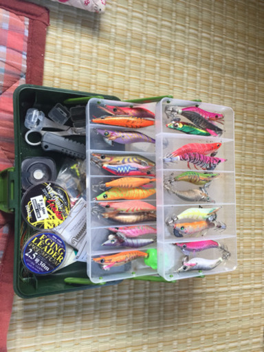 エギ 釣具セット 値下げ中