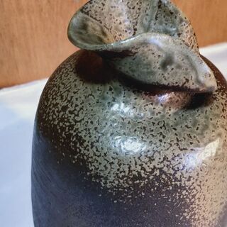 酒器　徳利　花瓶　インテリア　陶芸　陶器　陶磁　横の画像
