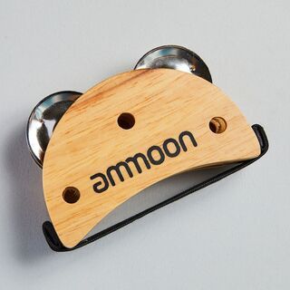 ammoon 楕円形 フットジングルタンバリン 500円の画像