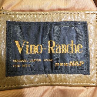 再値下げ極上革【Vino-Ranche革ブルゾン】の画像