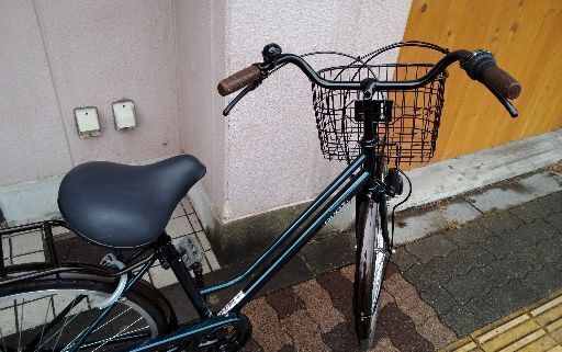 CHACLE[チャクル]26吋 ノーパンクファッションサイクル 外装6段/モスグリーン×ブラウン